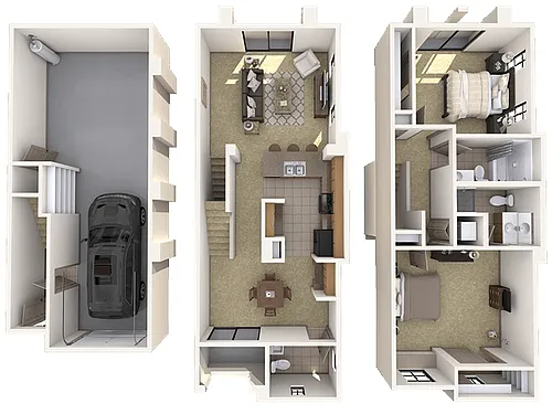 Floor plan TH1 Premier