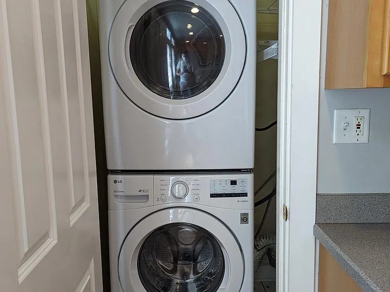 Kitchen, first-floor laundry