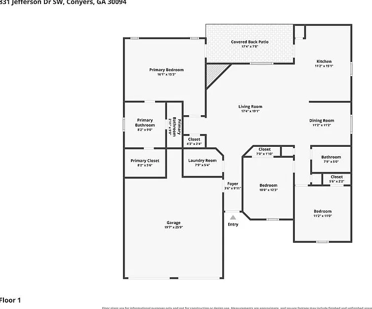 3 bed, 2.0 bath, 1523 sqft, $1,655 — Photo 2