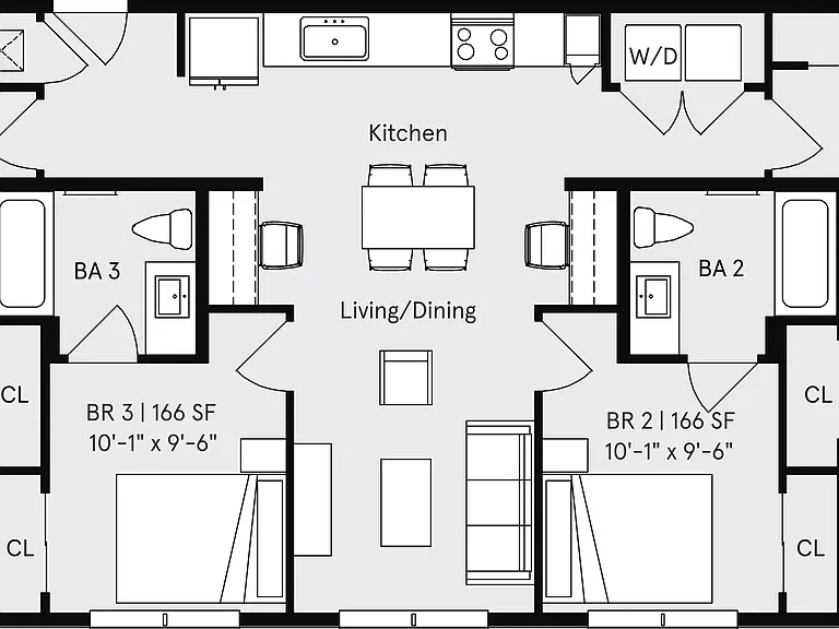 Private room in a 4 bedroom Private room in a 4 bedroom