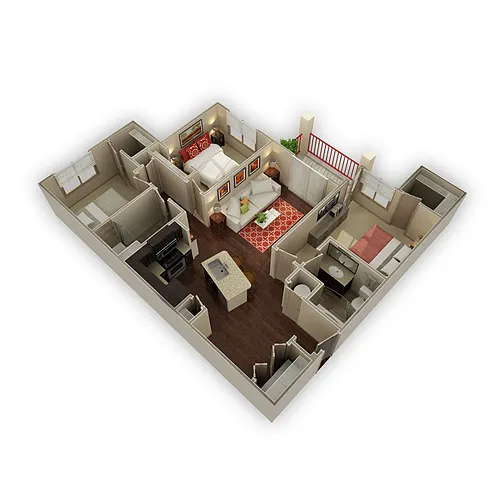 Floor plan The Legend
