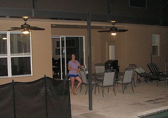 10 foot roof ext. w. Fans