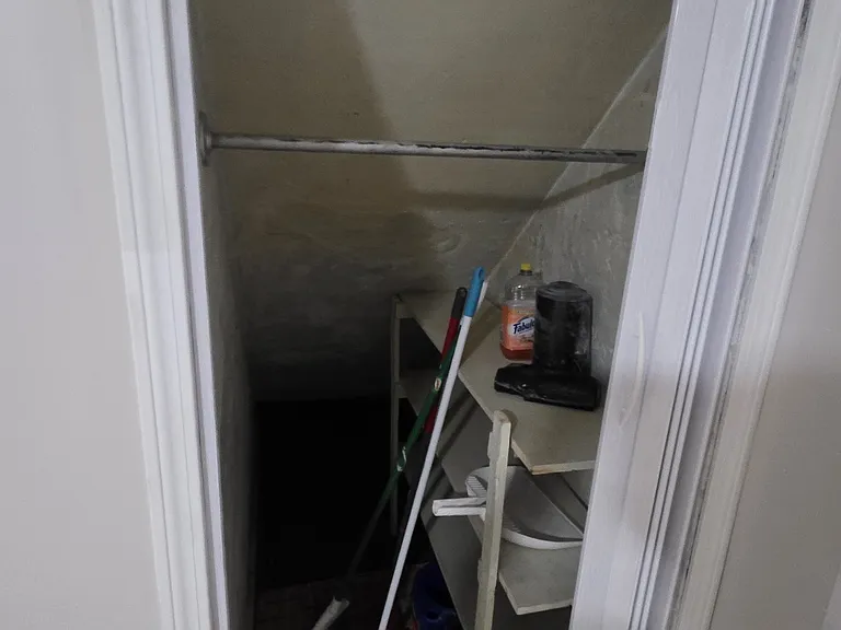 Living room closet