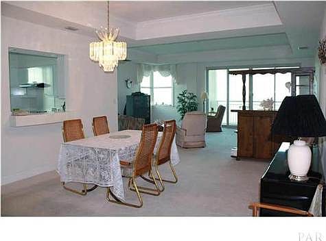 VIEW FROM THE FOYER OF A VERY OPEN AND LIGHT FLOOR PLAN