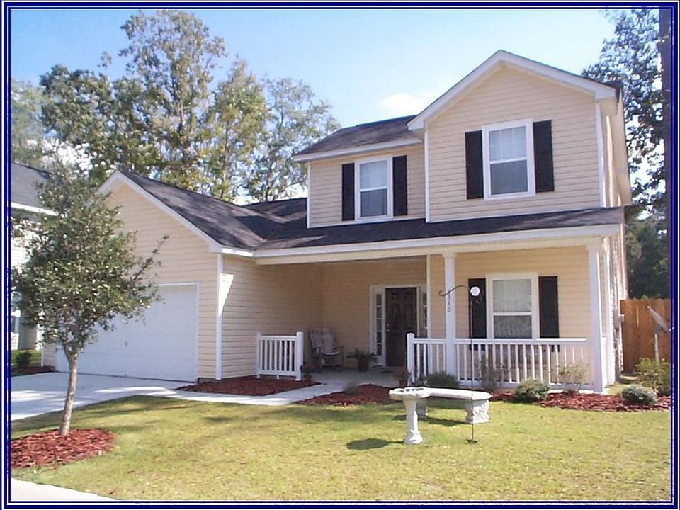 Welcoming front porch