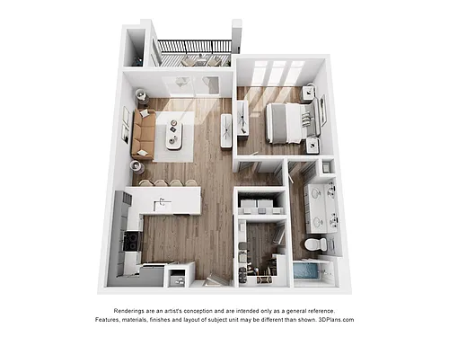 Floor plan A66