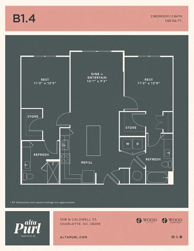 Floor plan B14