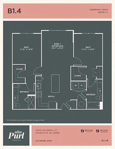 Floor plan B14