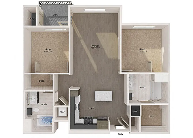 Floor plan Vela-B3
