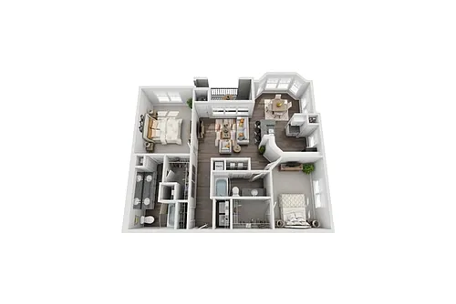 Floor plan 2BR