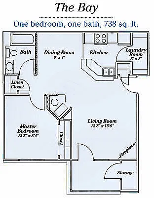 Floor plan The Bay