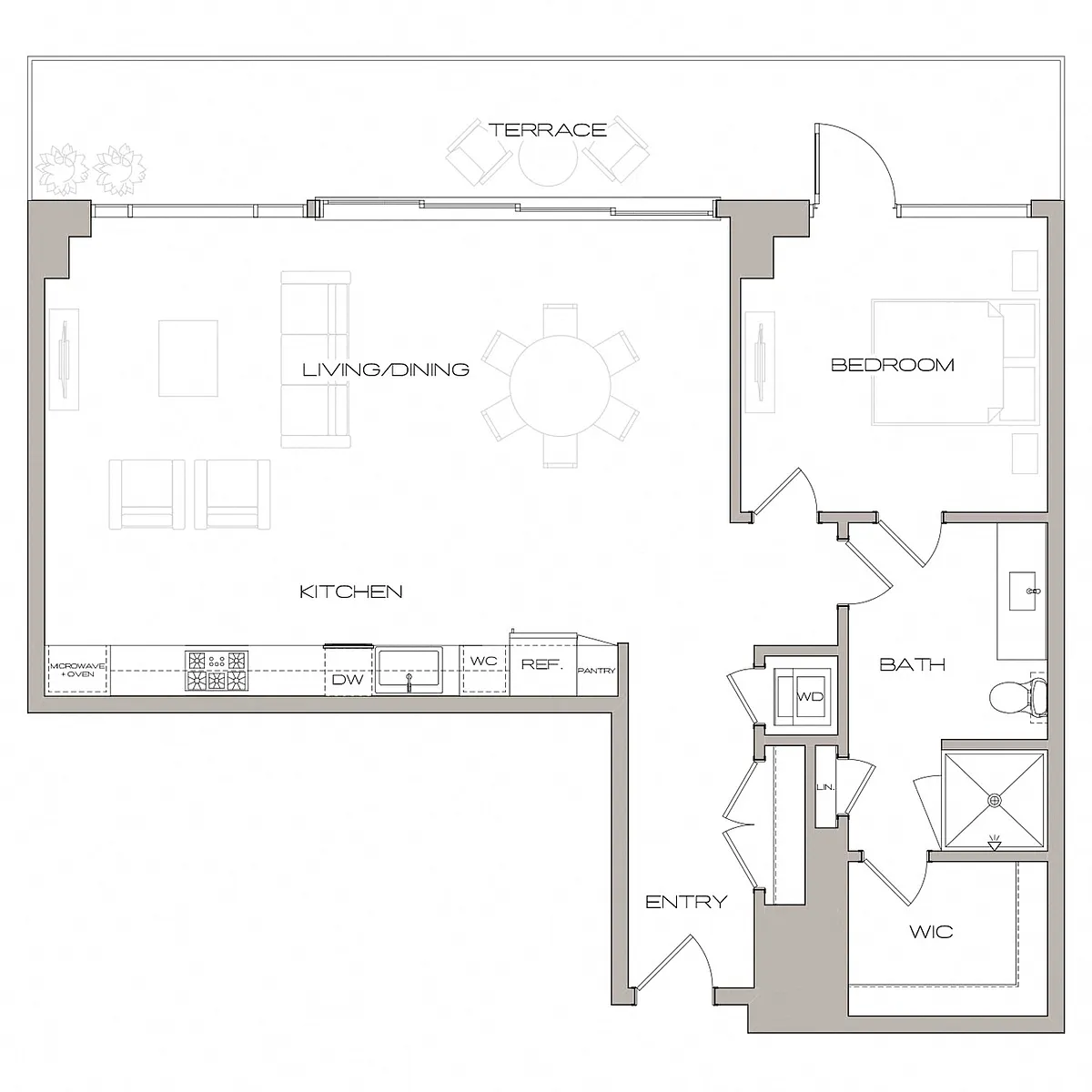 Floor plan PH-4