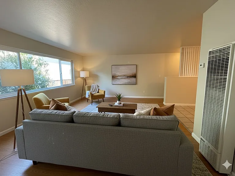 Picture the 2BR with living room furniture