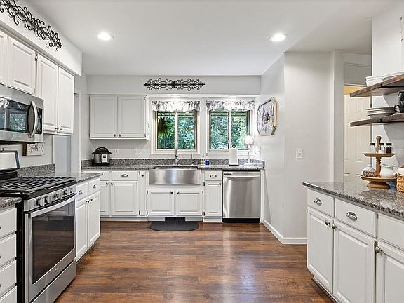 Spacious, updated kitchen.