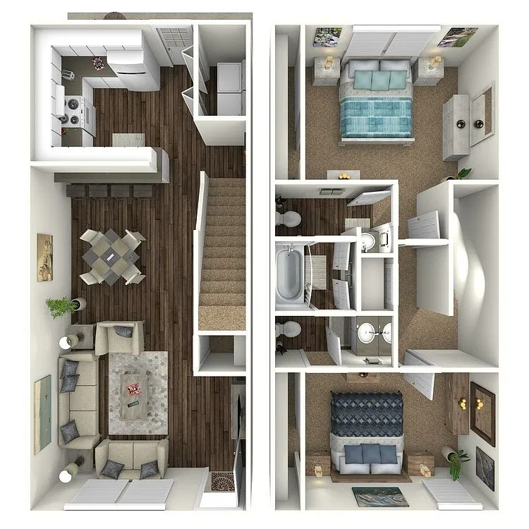 Floor plan B1