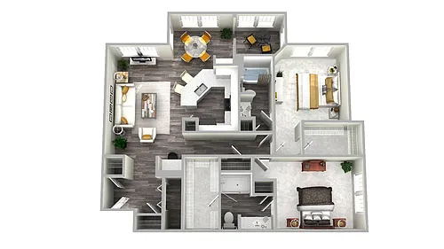 Floor plan Edgewater Deluxe