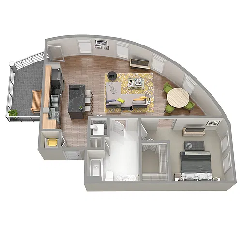 Floor plan Visionary