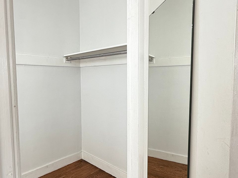 Living room walk-in closet