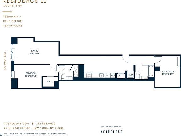 2nd image of 20 Broad St #1411