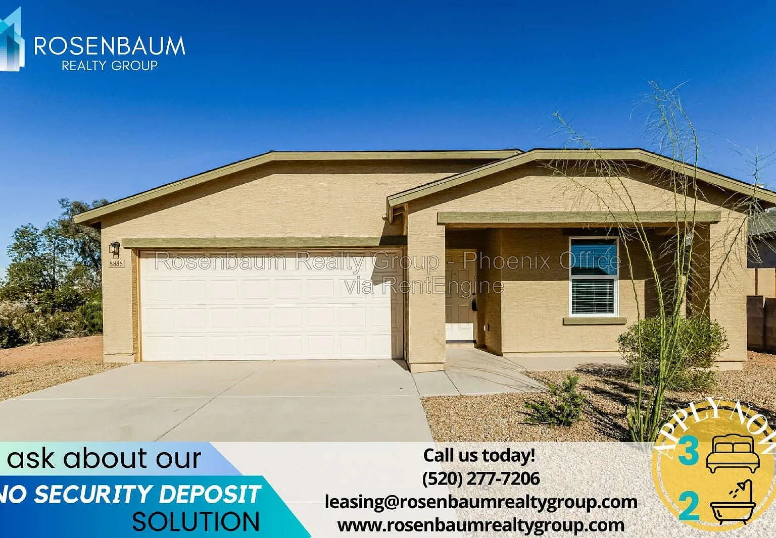 3 bed, 2.0 bath, 1290 sqft, $1,495 — Photo 1