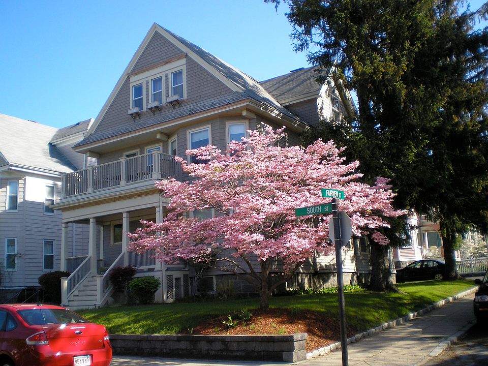 1 minute walk to the Roslindale Village Commuter Rail Stop a