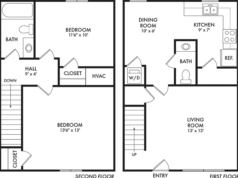 2 Bed / 1.5 Bath 2 Bed / 1.5 Bath