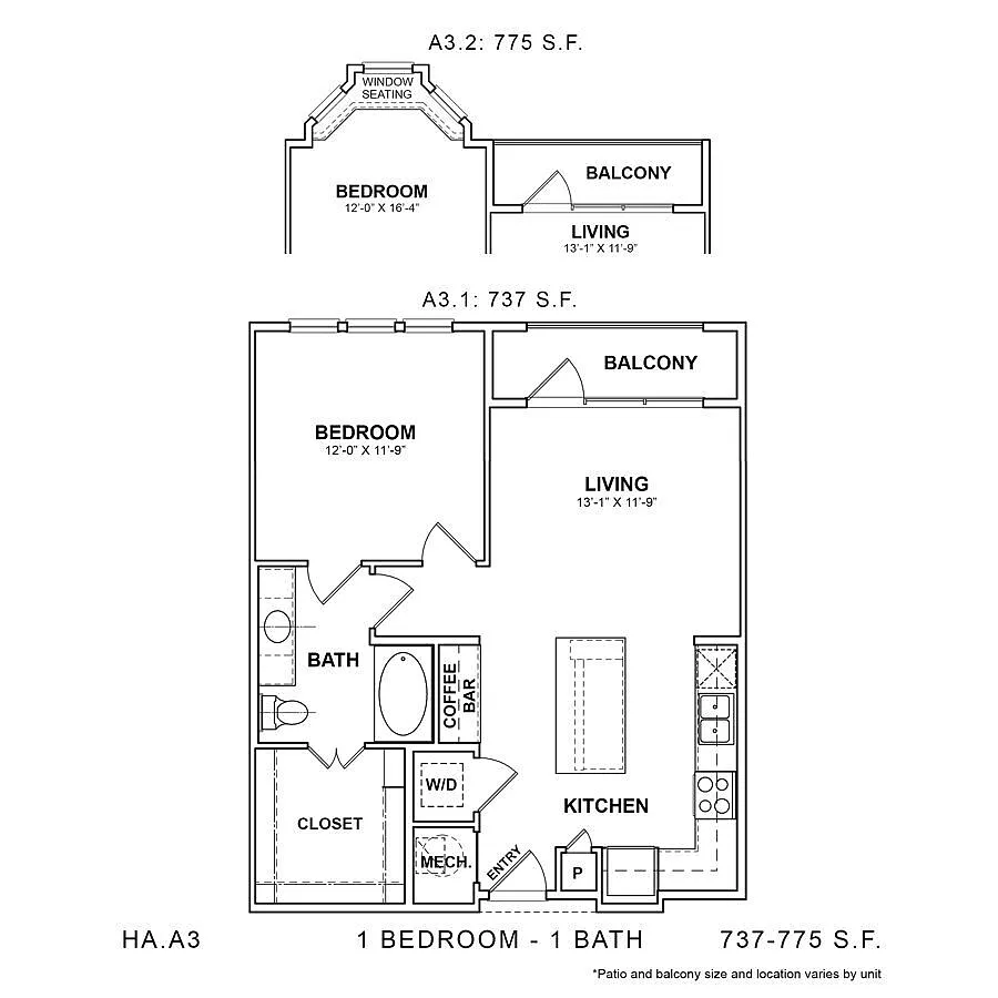 Floor plan HA.A3