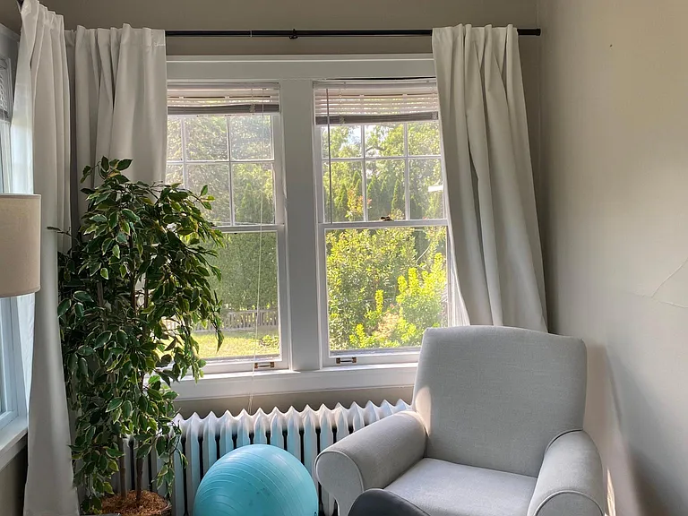second porch off master bedroom