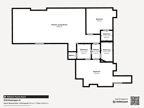 Floor plan 2 bedroom 2 bath