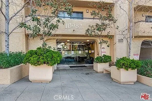 front of building