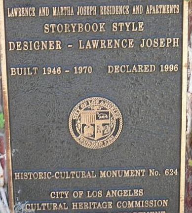 Historic Society Plaque