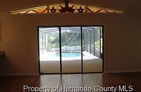 Large screenedcovered lanai