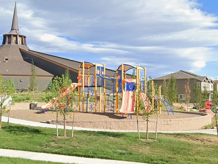 Outdoor playground.