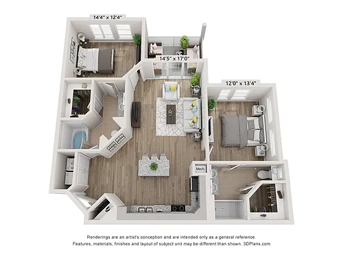 Floor plan Veranda