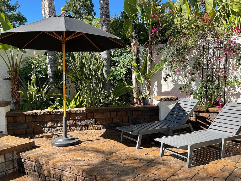 Patio Lounge Area