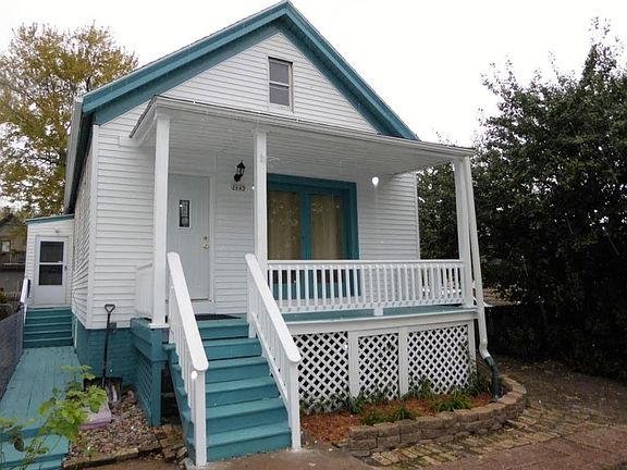front view of the house