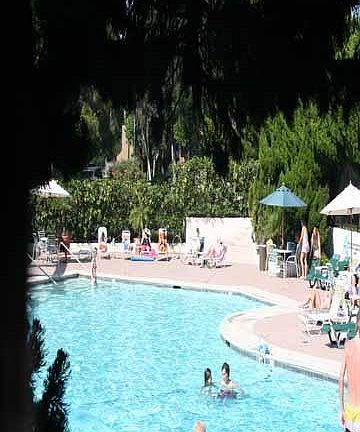 Pool at the tennis club