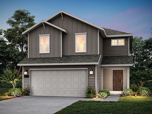 The Springfield, a 2-story new construction home showing Home Exterior HC103