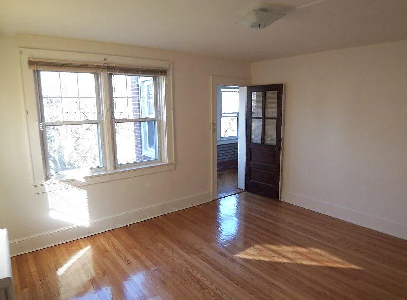 Living Room with access to shared porch