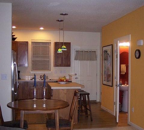 Kitchen and 1/2 bath