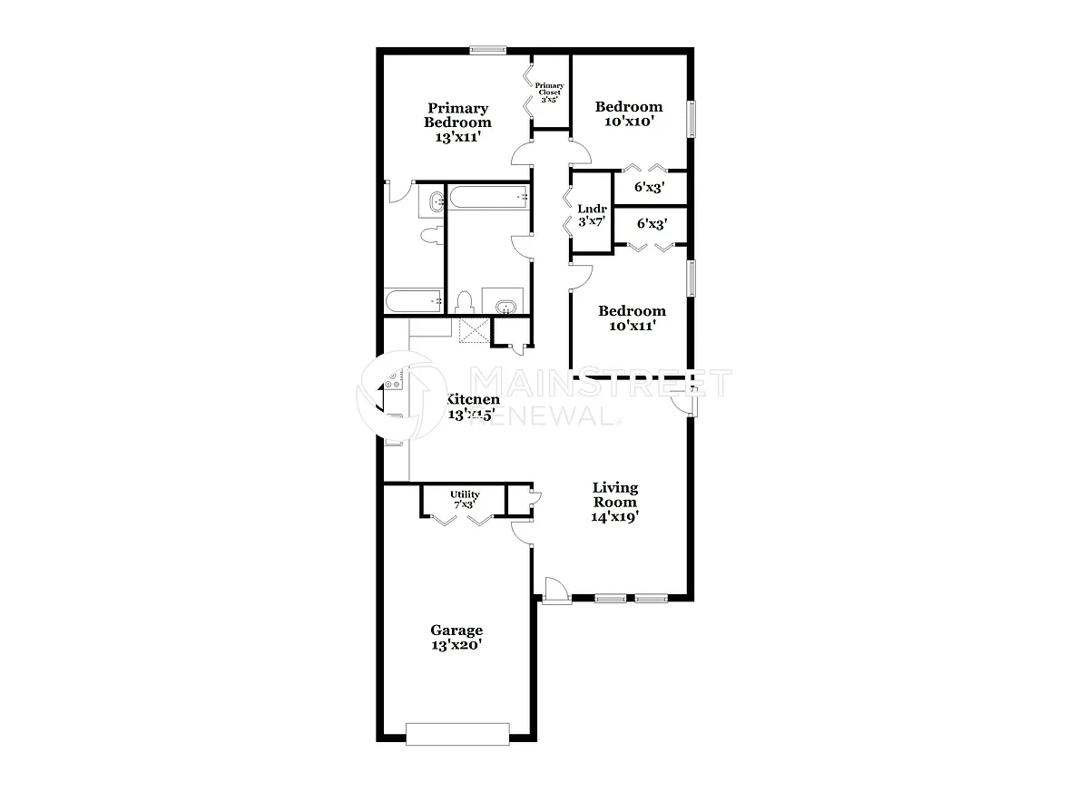 Floor Plan - 1400 Eagle Dr