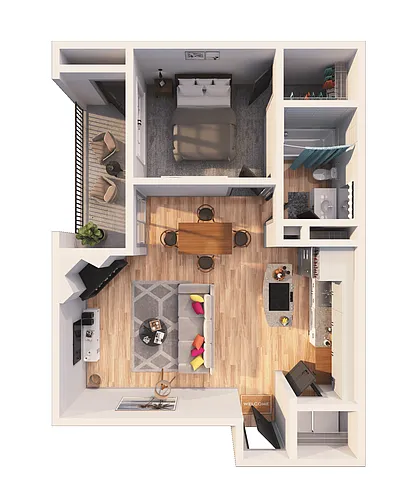 Floor plan Residence 3 Luxury