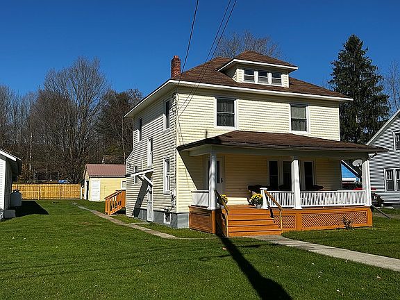 House w/porch & back deck
