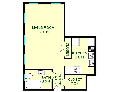 Floor plan Dolomite