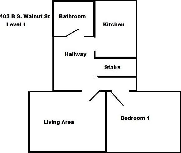 2nd image of 401 S Walnut St #B