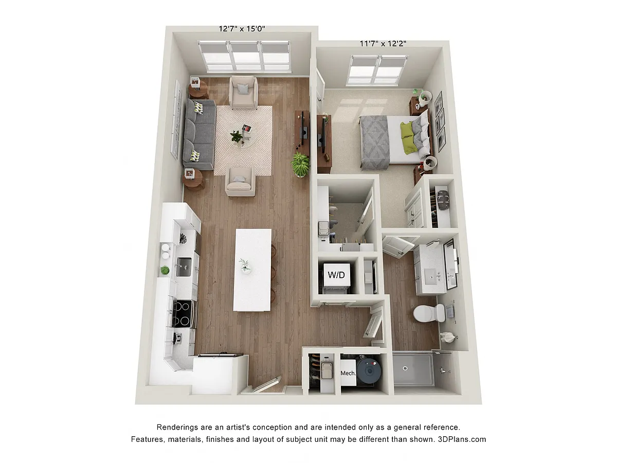 Floor plan A1-M2