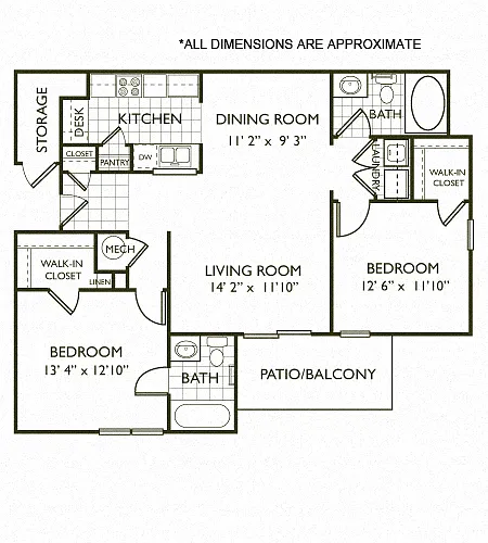 Floor plan The Cypress