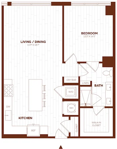 Floor plan S1C