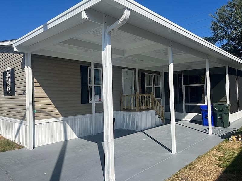 New carport