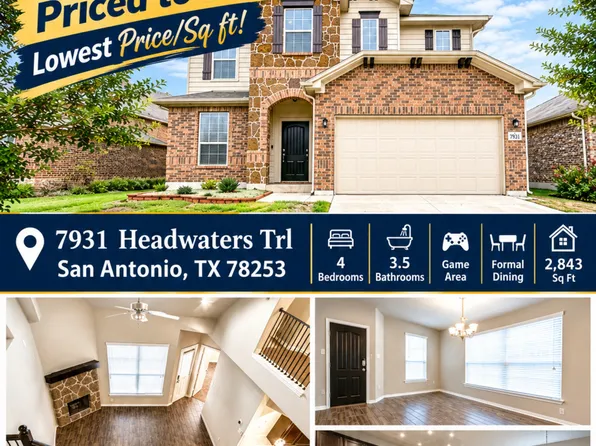 7931 HEADWATERS TRL, San Antonio, TX 78254